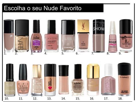 Qual Esmalte Nude Combina Mais Voc Annaglam