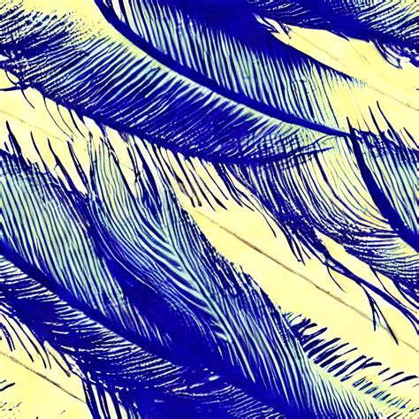 Feathers Pattern Graphic · Creative Fabrica