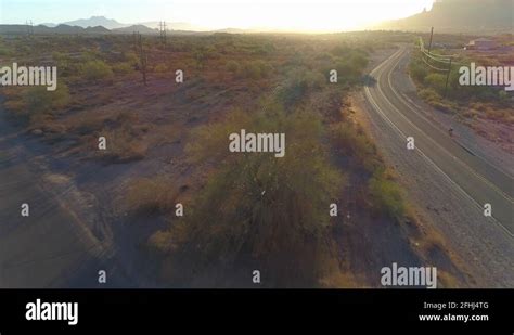 Arizona Desert Highway Stock Videos And Footage Hd And 4k Video Clips Alamy