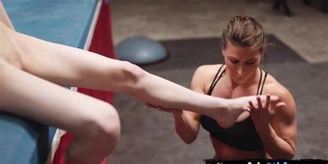 SWEETHEART VIDEO Lez MIF And Teen Enjoy Strapon Sex In The Boxing Ring Tnaflix