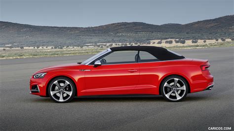 Audi S5 Cabriolet 2018MY Color Misano Red Side