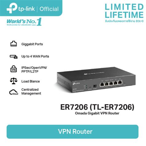 Tp Link Er Tl Er Omada Gigabit Vpn Router Lazada Co Th