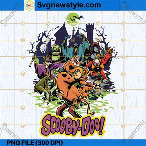 Scooby Doo Cartoon Png Scooby Doo Halloween Png Instant Download