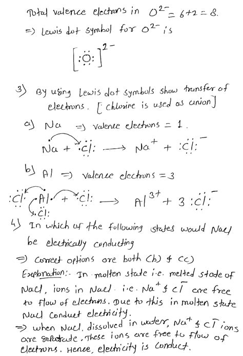 [solved] Write Lewis Dot Symbols For Atoms Of The Following Elements B Course Hero