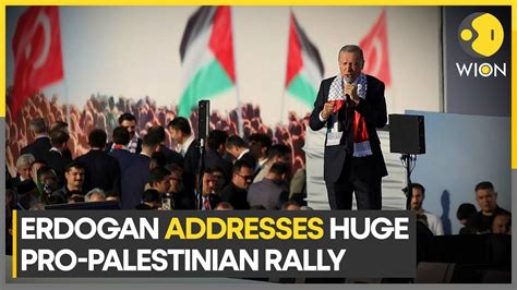 Israel Palestine War Protest In Istanbul Erdogan Urges Israel To Stop