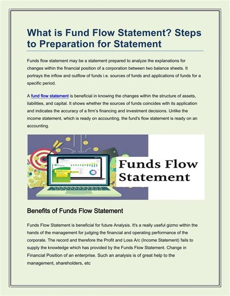 What Is Fund Flow Statement Steps For Preparation