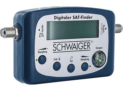SCHWAIGER -SF80 531- LCD SAT Finder mit Kompass und akustischer ...