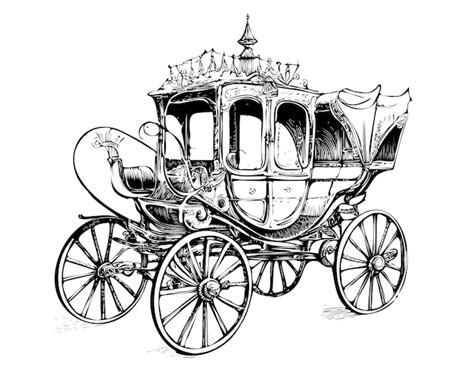 Royal Carriage Illustration