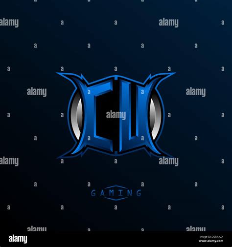 Initial Cu Logo Design Initial Cu Logo Design With Cool Style Logo