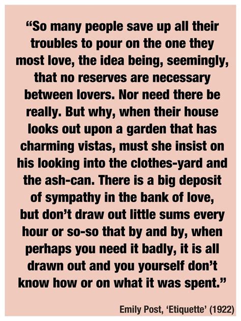 —emily Post ‘etiquette 1922