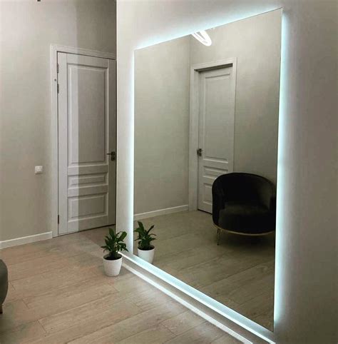 Зеркало с подсветкой без рамки AynaLight 2000*1000