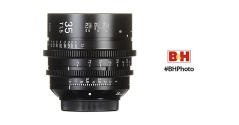 Sigma 35mm T1.5 FF High-Speed Prime (EF Mount, Feet) 340966 B&H