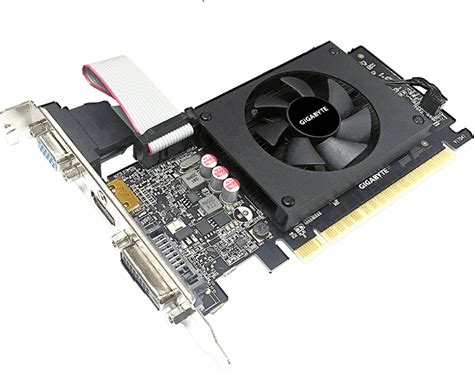 Видеокарта NVIDIA GeForce GT 710 Gigabyte 2Gb (GV-N710D5-2GIL): купить ...