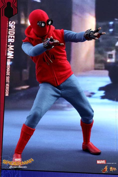 Homem Aranha De Volta Ao Lar Colecion Vel Da Hot Toys Apresenta Primeiro Uniforme De Peter