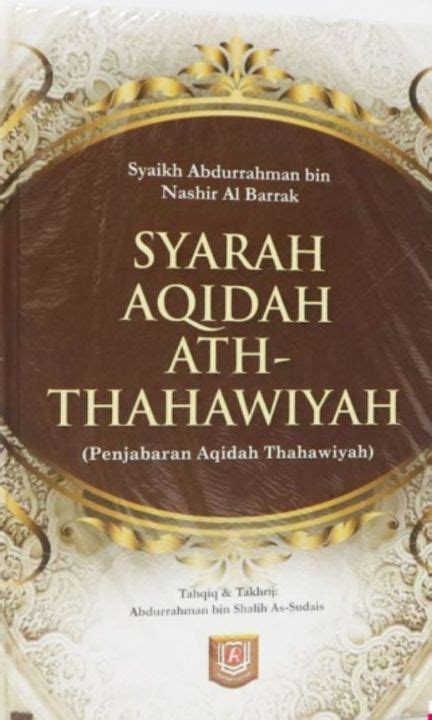 Syarah Aqidah Ath Thahawiyah ORIGINAL Pustaka Azzam Lazada Indonesia