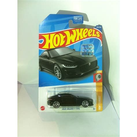 Hot Wheels HW Turbo Mini Collection 捷豹 F 型黑色 FS 蝦皮購物