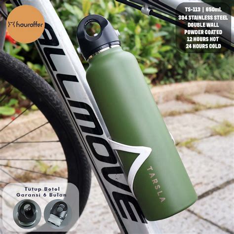 Jual Tumbler One Hand Vacuum Flask Ts Botol Termos Hot Cold Ml Design Sporty