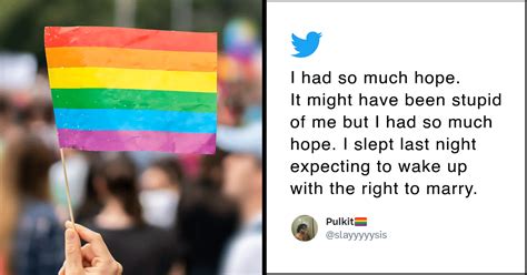 How The Queers Reacted To The Same Sex Marriage Judgement