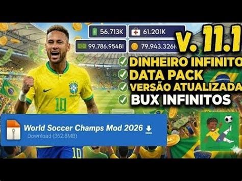 World Soccer Champs Mod Menu - World Soccer Champs 11.1 MOD Menu 💰 Dinheiro Infinito | 32/64 Bits ...