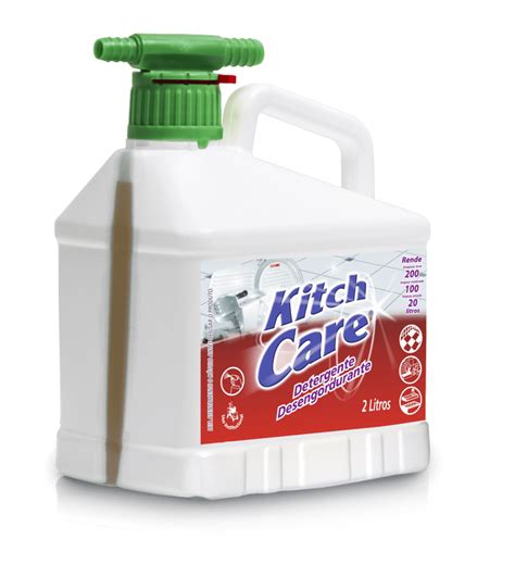 kitch care detergente desengordurante rende até 200 litros