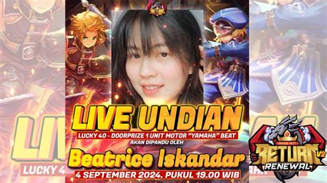 LIVE UNDIAN LUCKY 40 MOTOR DRAGON NEST RETURN V2 RENEWAL YouTube