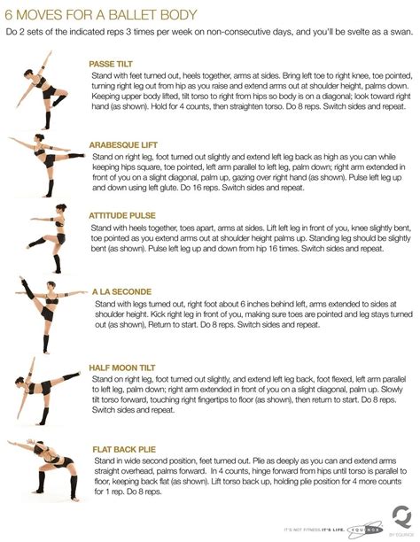 Printable Ballet Barre Exercises List - Printable Word Searches