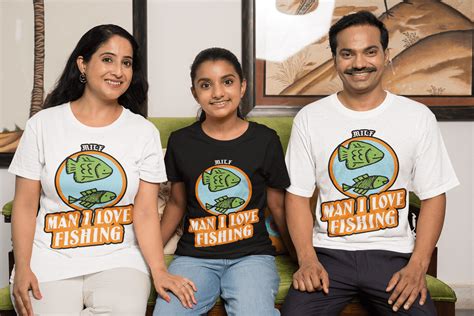 Funny MILF Man I Love Fishing Graphic By ProtReigns Creative Fabrica