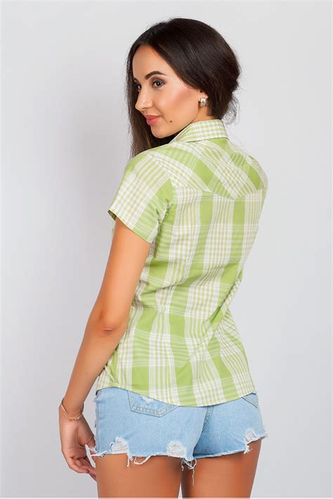 ᐉ【Рубашка оливковая женская 554KG001-1】 ️ купить дешево в интернет ...