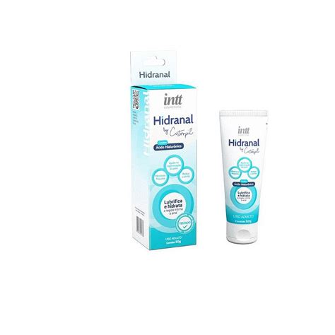 Hidranal By Castropil Gel Lubrificante E Hidratante Íntimo Anal 50g Intt Lust of Love Sex