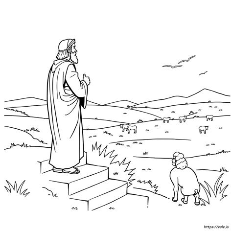 Joseph Forgives His Brothers Coloring Sheet