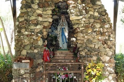 Virgin Mary Shrine At Mission Santa Ines