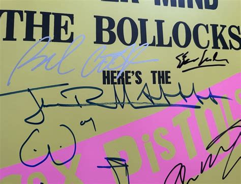The Sex Pistols Signed Vinyl Charitystars