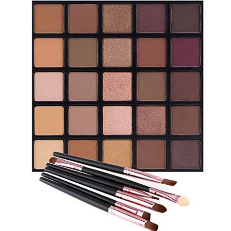 Vodisa Nude Neutral Eyeshadow Palette Matte And Shimmer Eye Shadows Long Lasting Blendable