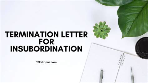 Termination Letter For Insubordination // Get FREE Letter Templates ...
