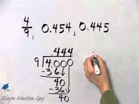 Martin Gay Dev Math Ch 4 Ex 6 YouTube