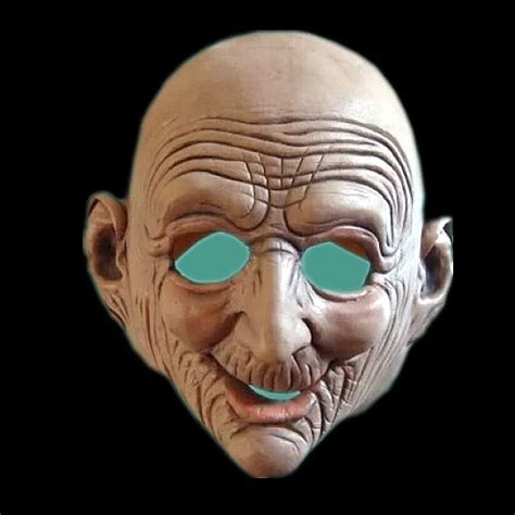 New Xmas Realistic Latex Old Man Mask Male Disguise Halloween Fancy