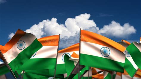 Waving Indian Flag Indin Tri Color Flag Stock Video Video Of Indin Government 279860985