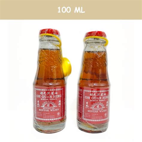 Jual Minyak Wijen Oh Guan Hing Sesame Oil Nabati 100ml Halal Indonesia