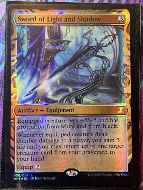 Sword Of Light And Shadow MPS Foil Bootleg Mage