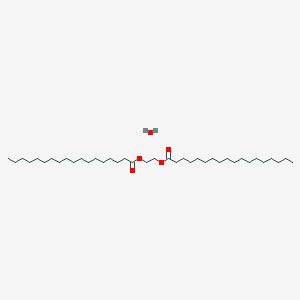 Ethylene glycol distearate water | C38H76O5 | CID 129689548 - PubChem