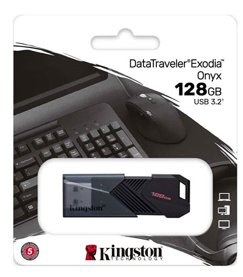 Kingston 128GB 128G【DTXON/128GB】DataTraveler Exodia Onyx USB 3.2 金士頓隨身碟 ...