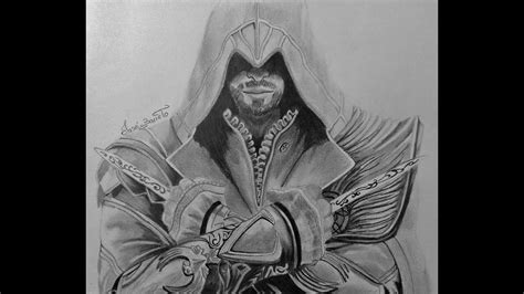 Drawing Ezio From Assassins Creed Ll Dibujando A Ezio De Assassins Creed Ll Youtube