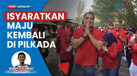 Tunggu Instruksi Partai Wali Kota Surabaya Eri Cahyadi Ungkap Rencana