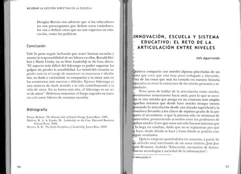 Aguerrondo I 2007 Innovación Escuela Y Sistema Educativo En