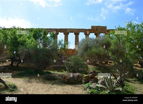 Parco Archeologico Di Selinunte In Sicilia Italia Foto Stock Alamy