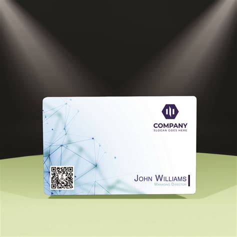 Personalised Plastic NFC Business card – create your own design ...