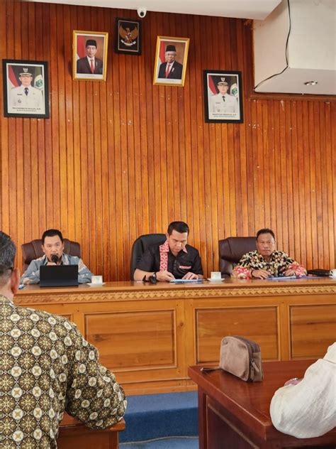 Kepala Dinas Perhubungan Kabupaten Kapuas Hulu Hadiri Rapat Pembahasan