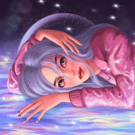 Twinkle : Woman Digital Painting Illustration - Twinkle Girls | OpenSea