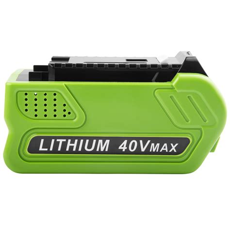 V Ah For Greenworks G Max Volt Lithium Battery