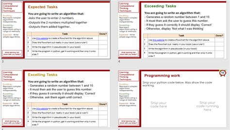 Computational Thinking GCSE Computer Science OCR Teaching Resources